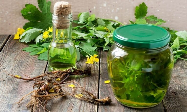 tinctură de celandină pentru ciuperca unghiilor
